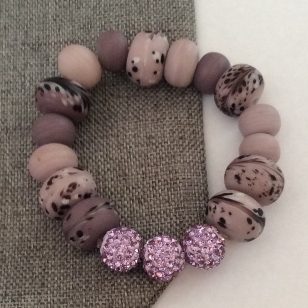 Beaded Stretch Bracelet NEW
